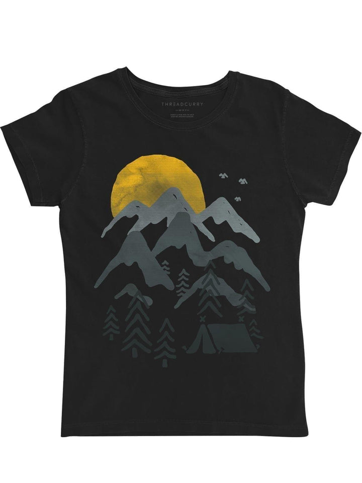 Under the Mountains Tshirt - THREADCURRY