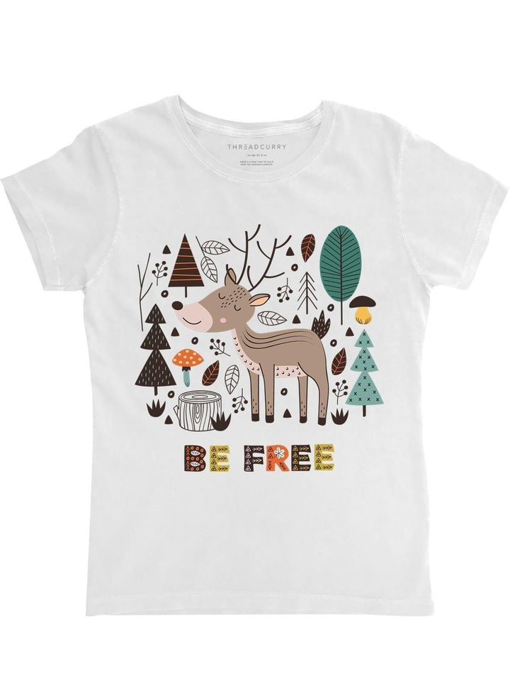 Be Free Tshirt - THREADCURRY