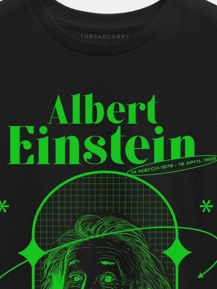 Albert Einstein Tshirt - THREADCURRY