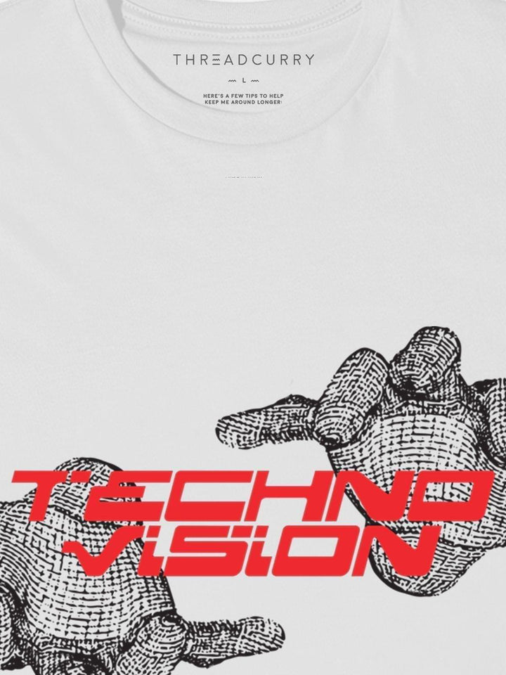 Techno Vision Tshirt - THREADCURRY