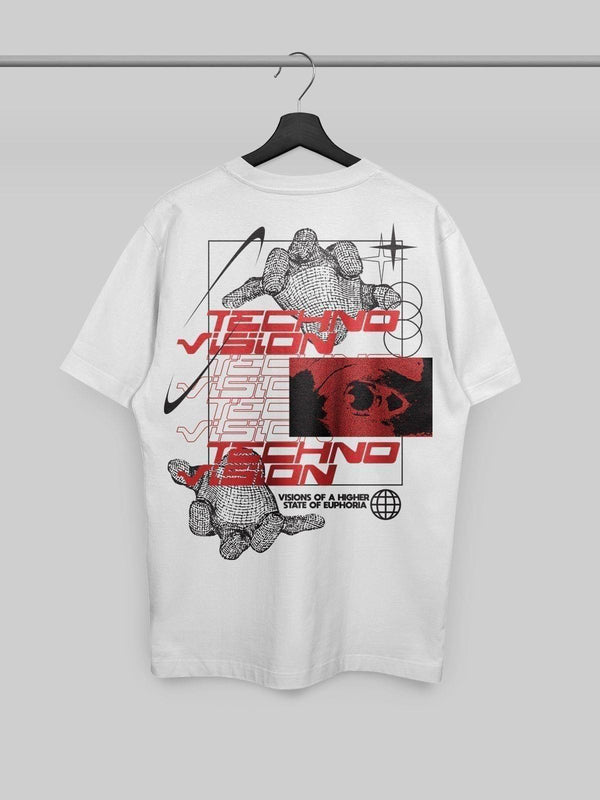 Techno Vision Tshirt - THREADCURRY