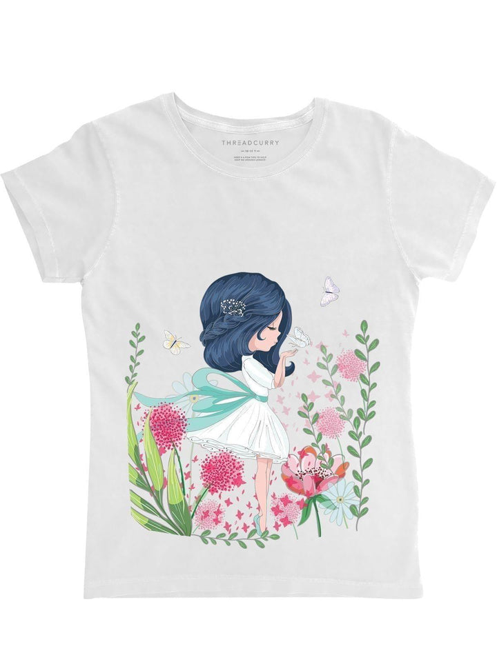 Flowery Dream Tshirt - THREADCURRY