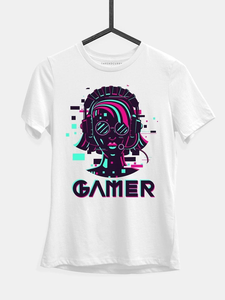 Gamer Girl Tshirt - THREADCURRY
