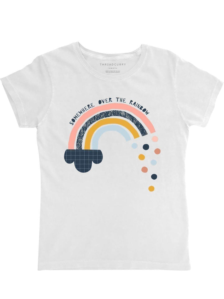 Somewhere Over The Rainbow Tshirt - THREADCURRY