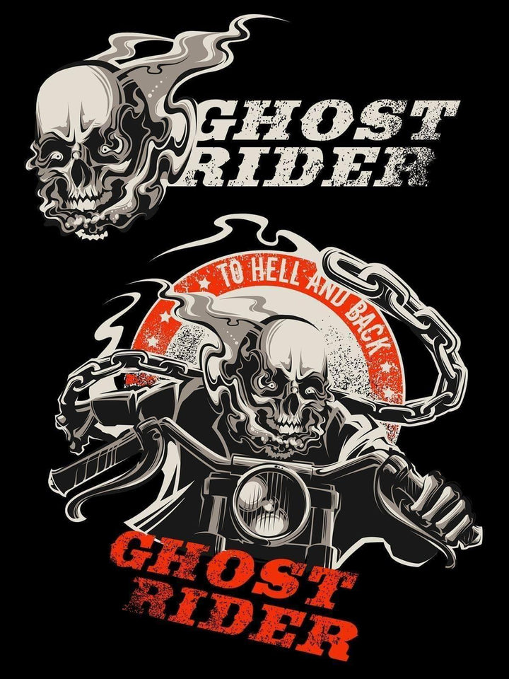 Ghost Rider Tshirt - THREADCURRY