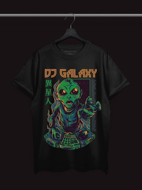 DJ Galaxy Tshirt - THREADCURRY