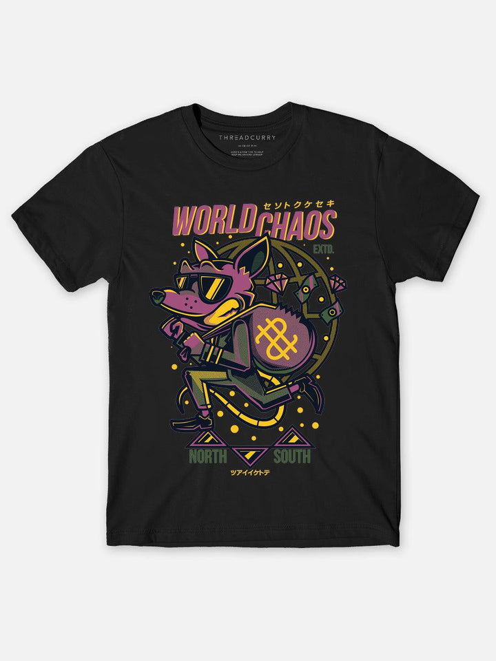 World Of Chaos Tshirt - THREADCURRY