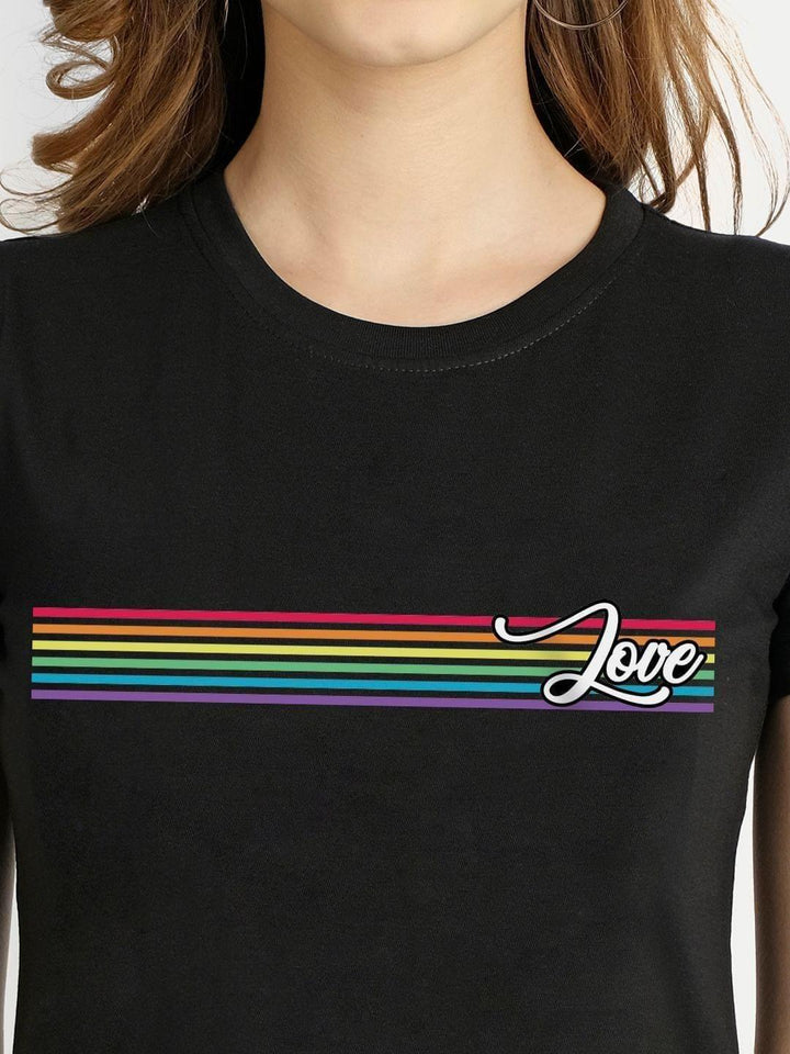 Love Stripes Tshirt - THREADCURRY