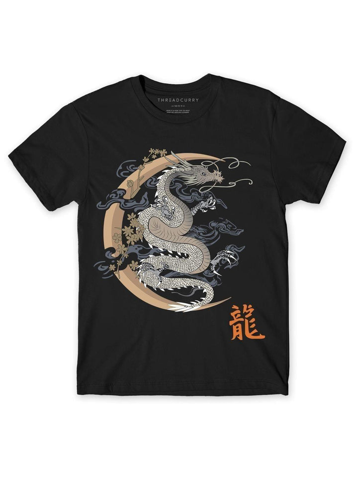 Golden Dragon Tshirt - THREADCURRY