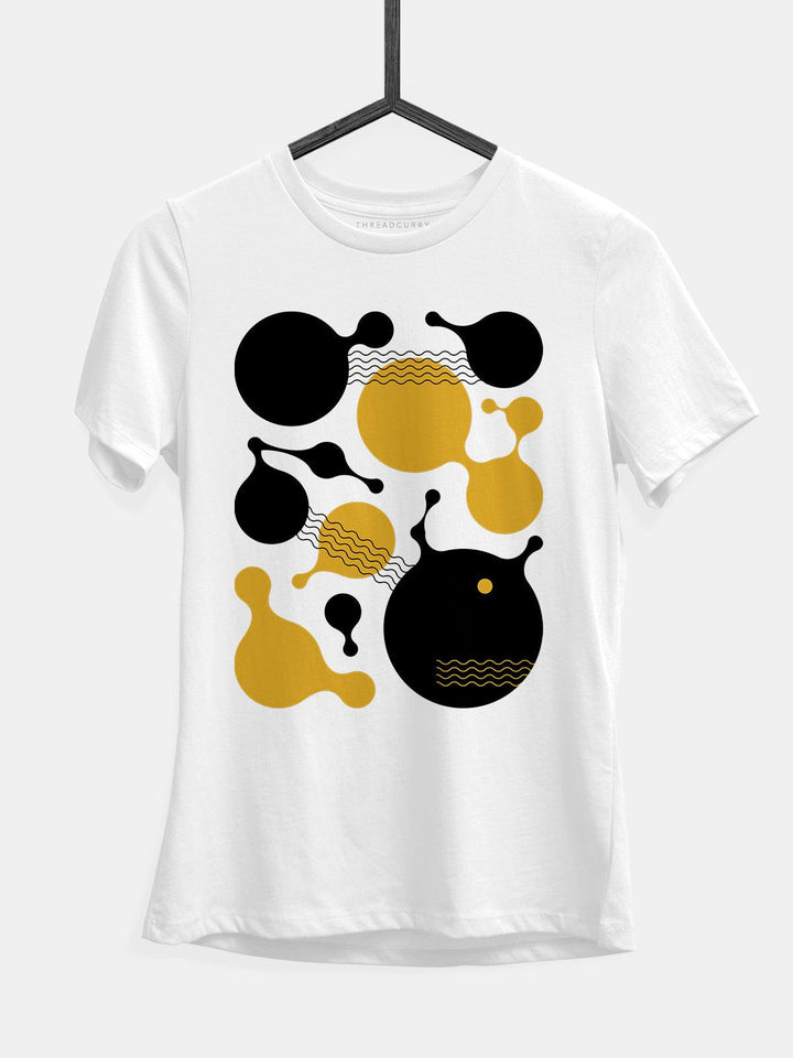 Polka Fluids Tshirt - THREADCURRY