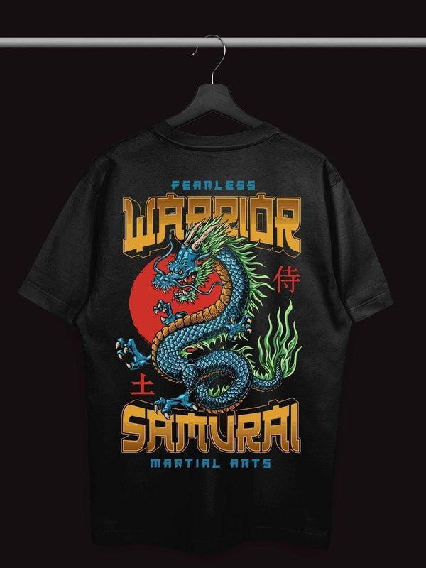 Fearless Samurai Tshirt - THREADCURRY