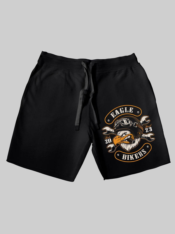 Eagle Biker Shorts - THREADCURRY