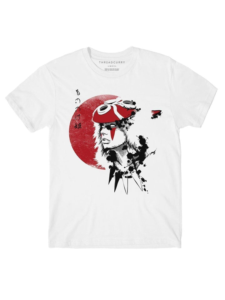 Red Warrior Tshirt - THREADCURRY