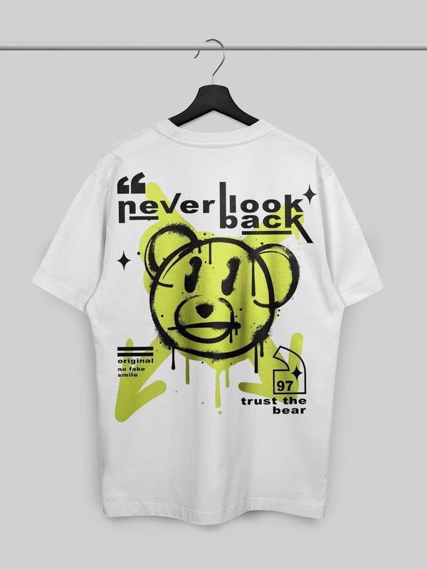 Never Look Back Tshirt - THREADCURRY
