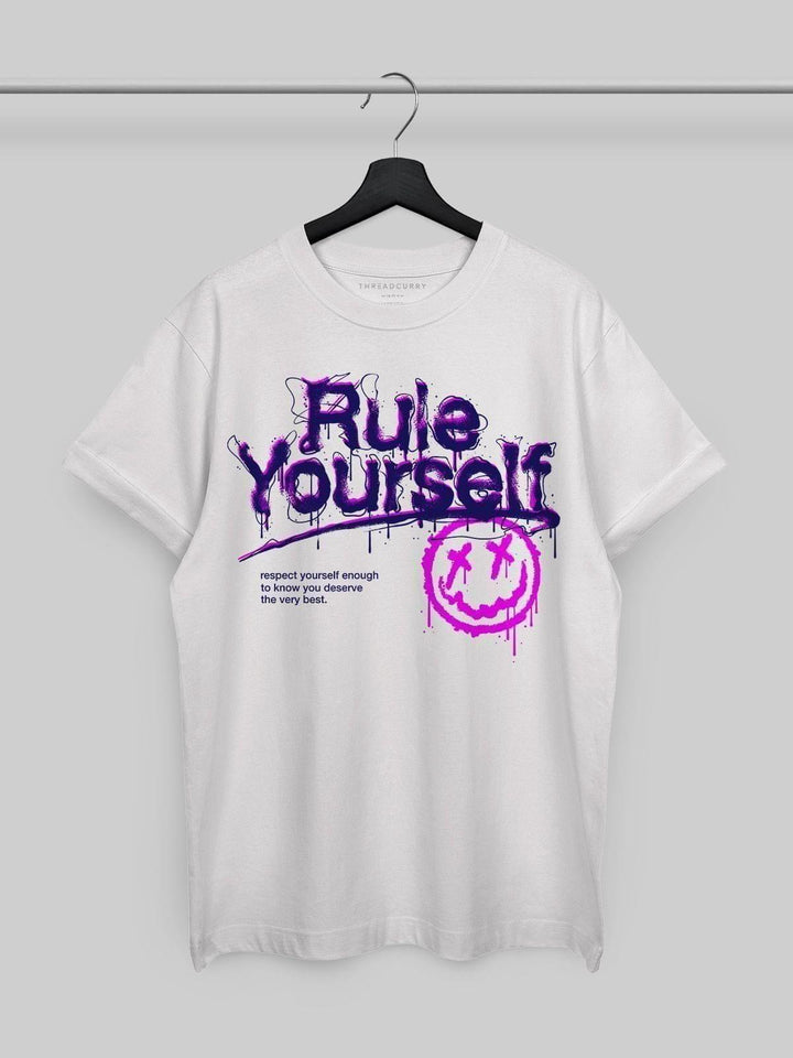 Rule Yourself Tshirt - THREADCURRY