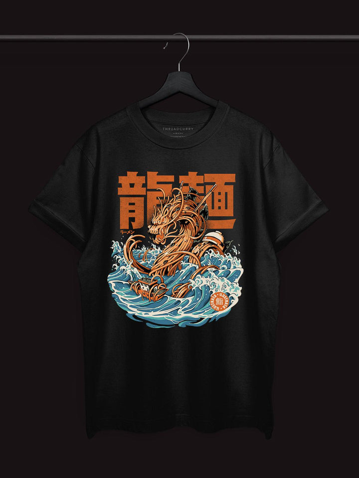Great Ramen Dragon Tshirt - THREADCURRY