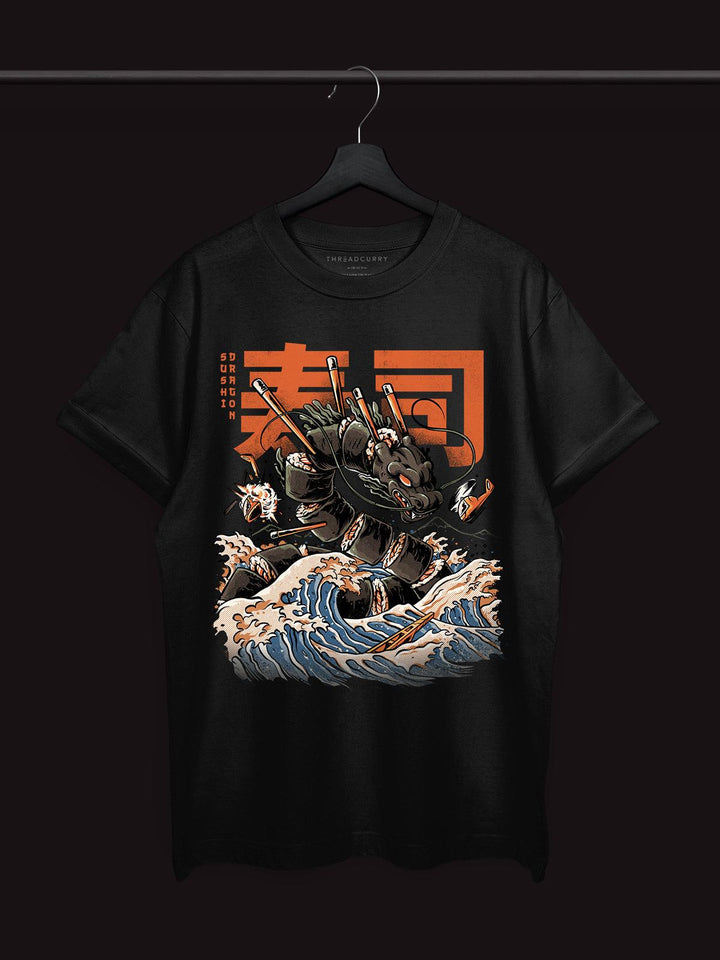 Sushi Dragon Tshirt - THREADCURRY