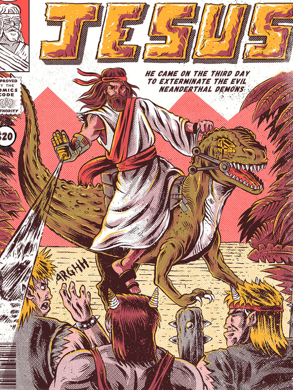 Jurassic Jesus Tshirt