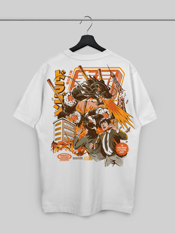 Sushi Dragon Attack Tshirt