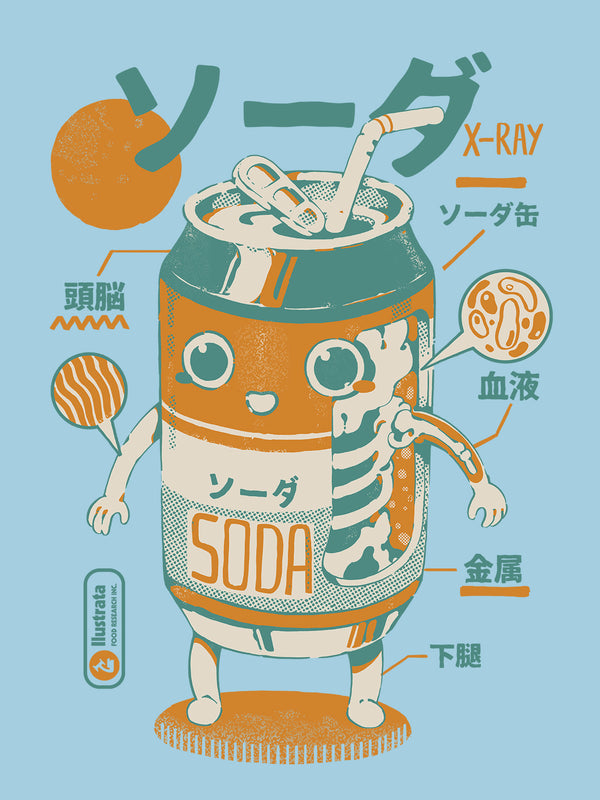 Soda Can X-ray Tshirt