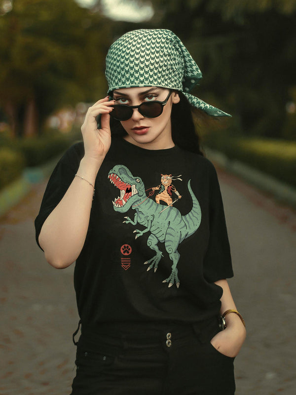 Dino Cat Tshirt
