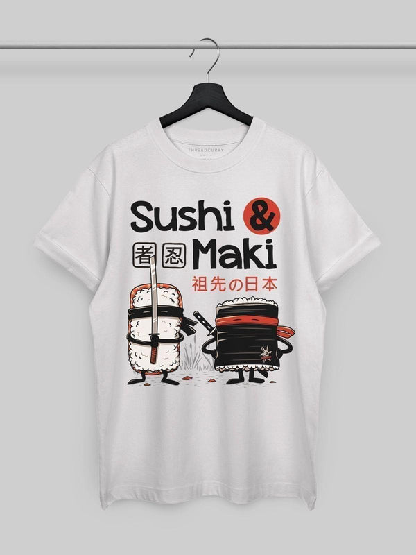 Sushi & Maki Tshirt - THREADCURRY