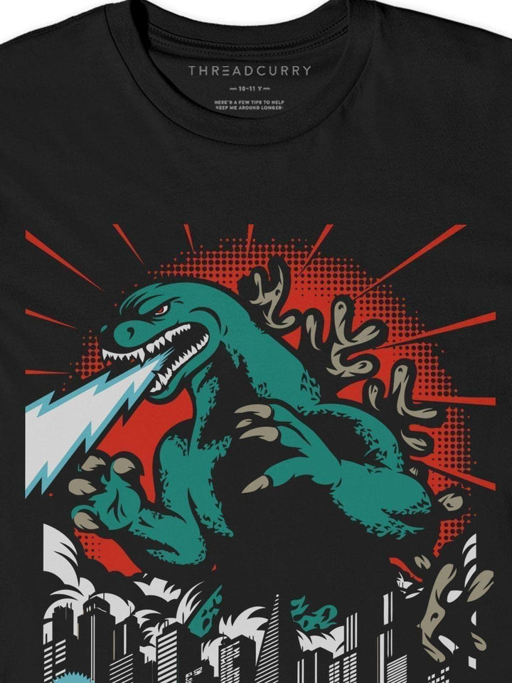 Lizard Monster Tshirt - THREADCURRY
