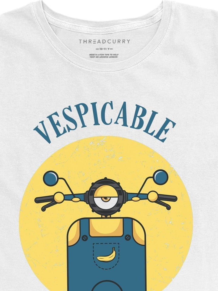Vespicable Tshirt - THREADCURRY