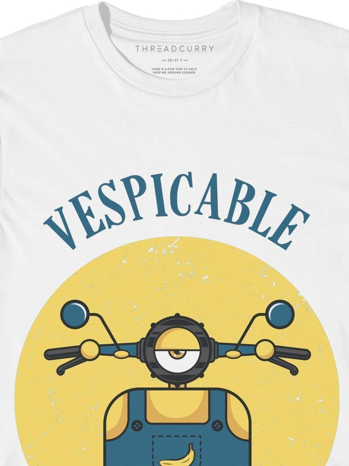 Vespicable Tshirt - THREADCURRY