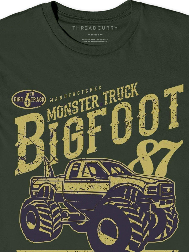 Bigfoot Diesel Power Tshirt - THREADCURRY