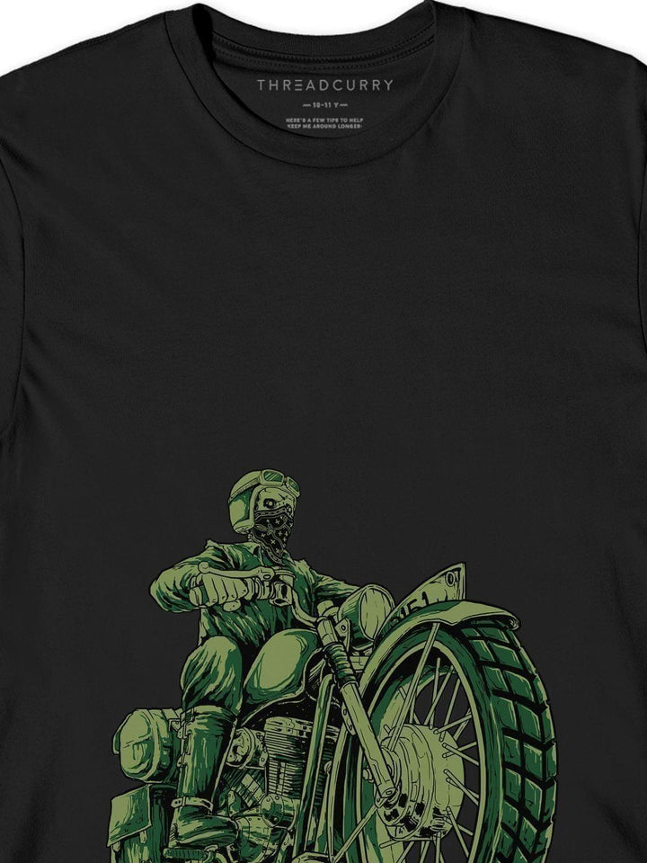 Hell Biker Tshirt - THREADCURRY