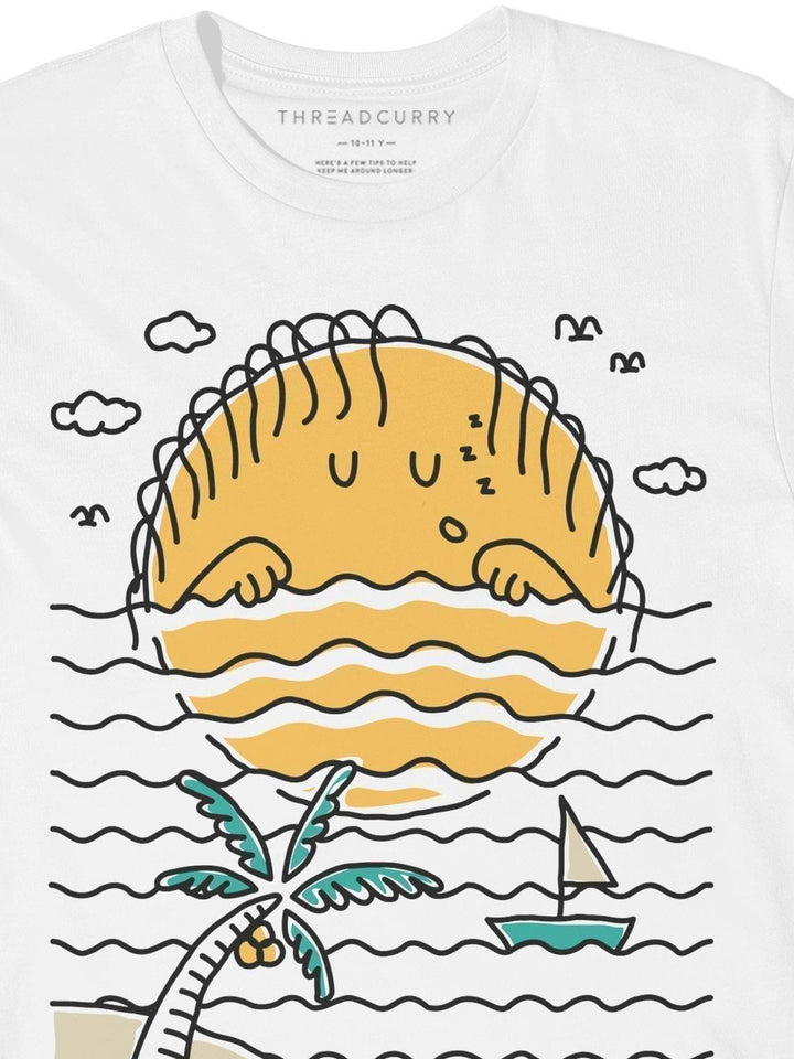 Sun Sleep Tshirt - THREADCURRY
