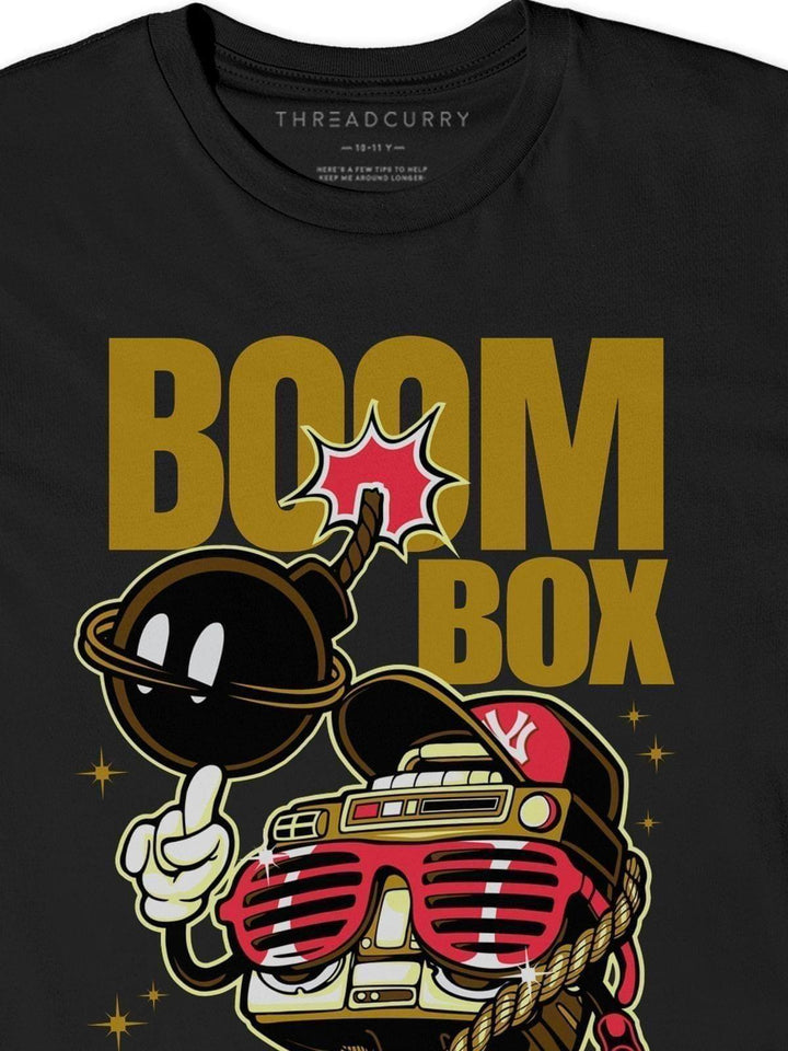 Boom Box Tshirt - THREADCURRY