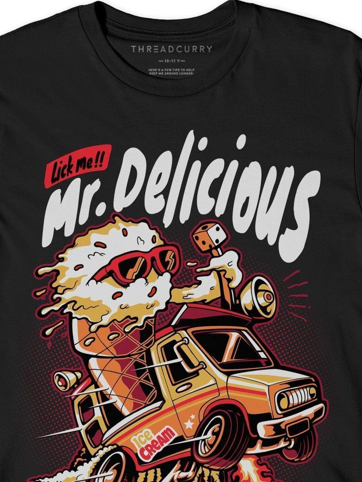 Mr.Delicious Tshirt - THREADCURRY